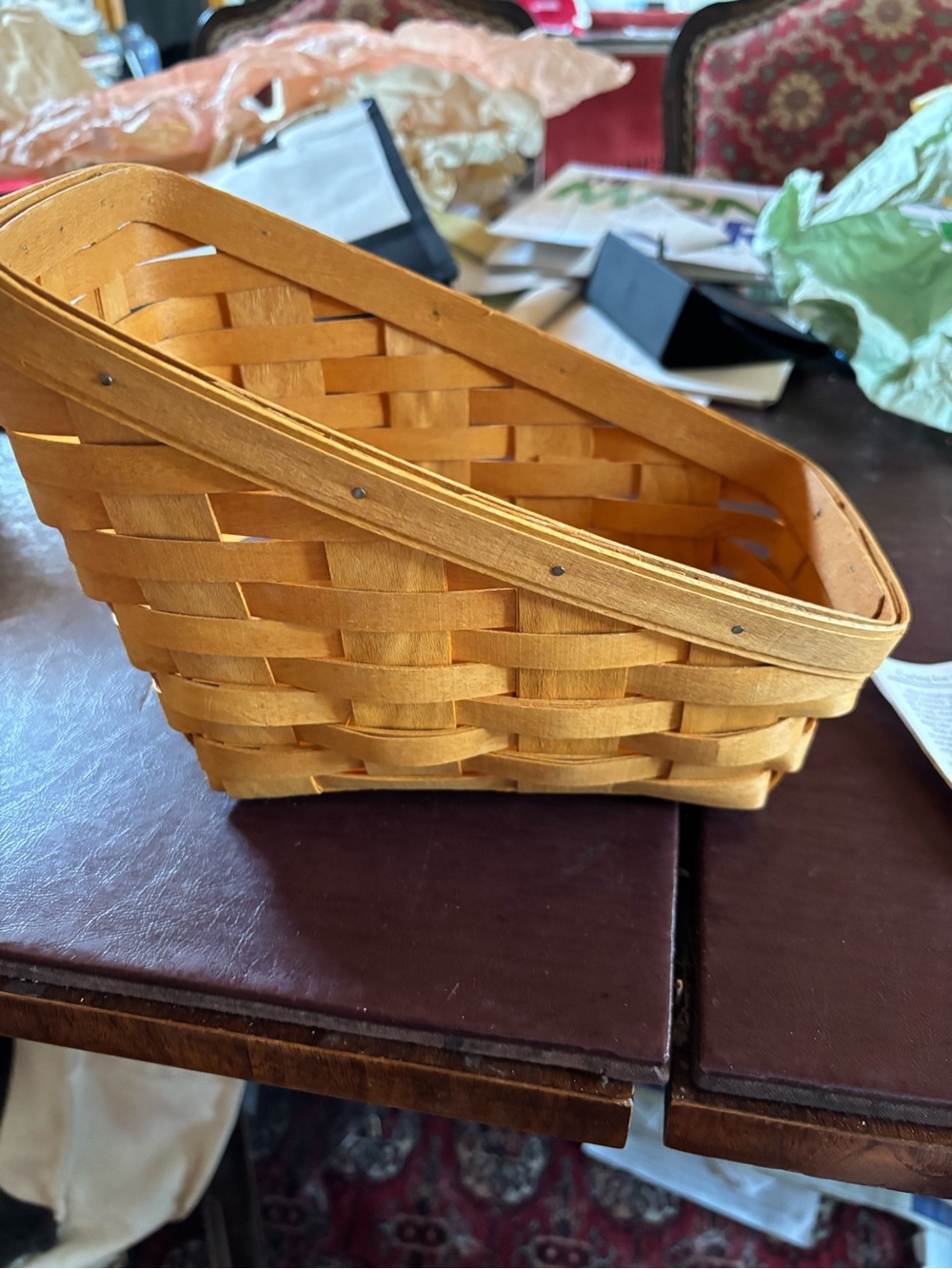 Longaberger NWT Small Vegetable Basket  Vintage 1995